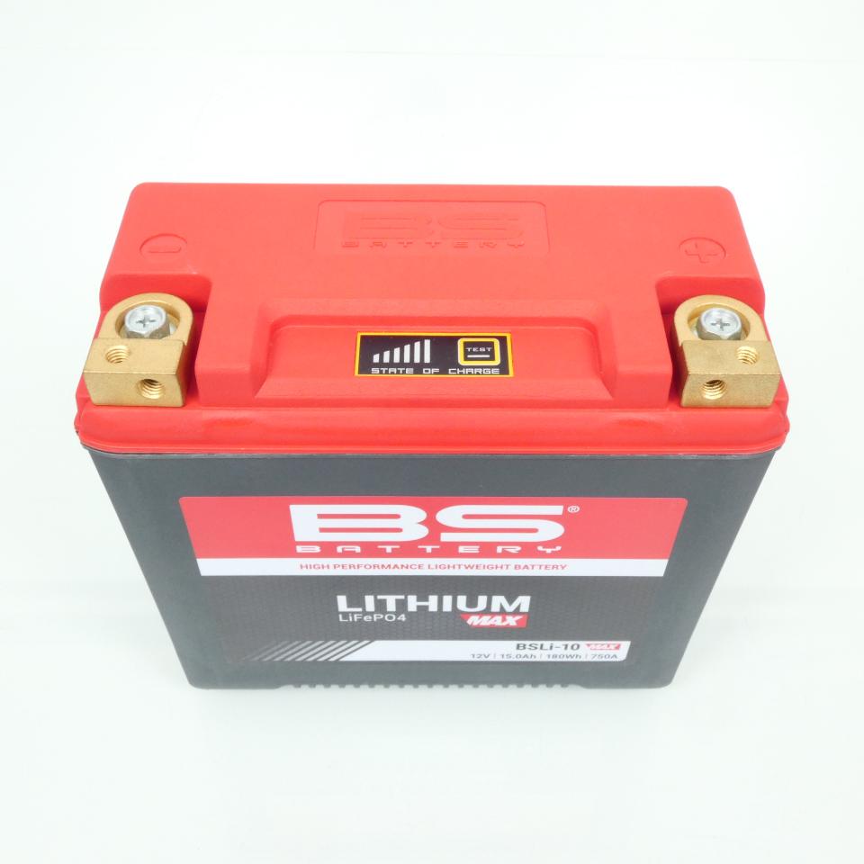 Batterie Lithium BS Battery pour moto Buell 1200 LIGHTNING 1998 à 2005 Neuf