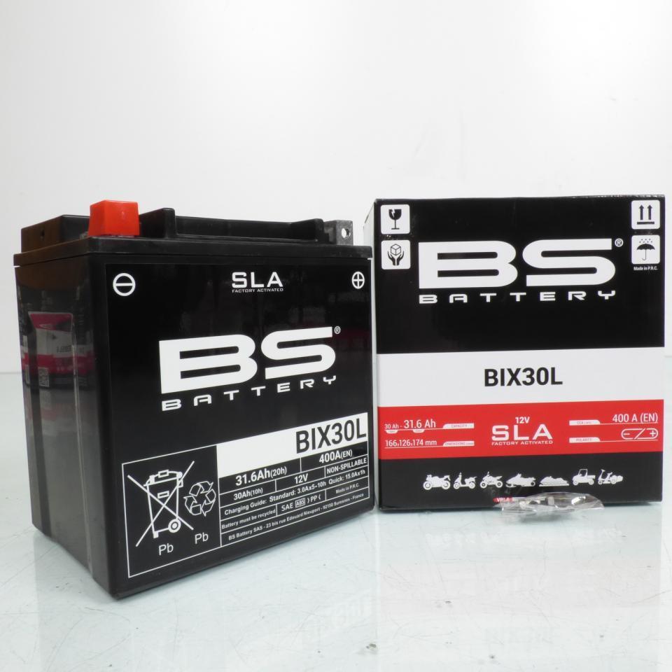 Batterie SLA BS Battery pour Moto Harley Davidson 1450 Flh Series Touring 2000 à 2007 YIX30L / BIX30L / 12V 30Ah Neuf