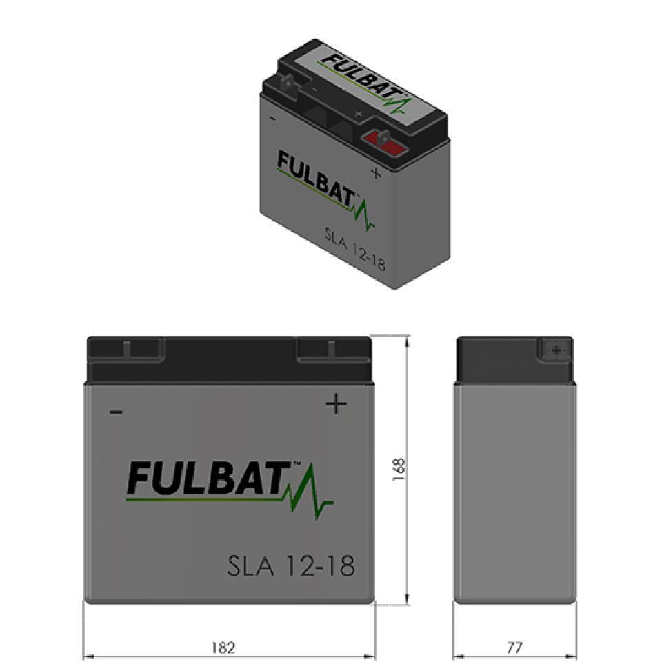 Batterie SLA Fulbat pour Moto Neuf