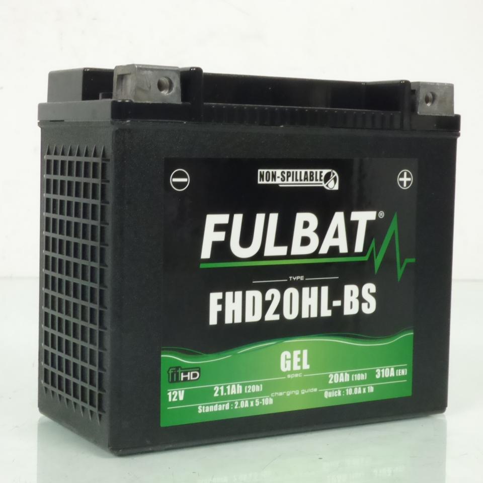 Batterie SLA Fulbat pour Moto Harley Davidson 1340 SPRINGER SOFTAIL 1996 FHD20HL-BS / YTX20HL-BS Neuf