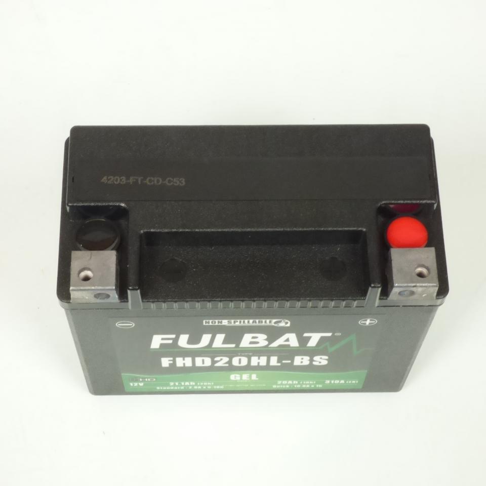Batterie SLA Fulbat pour Moto Harley Davidson 1340 SPRINGER SOFTAIL 1996 FHD20HL-BS / YTX20HL-BS Neuf