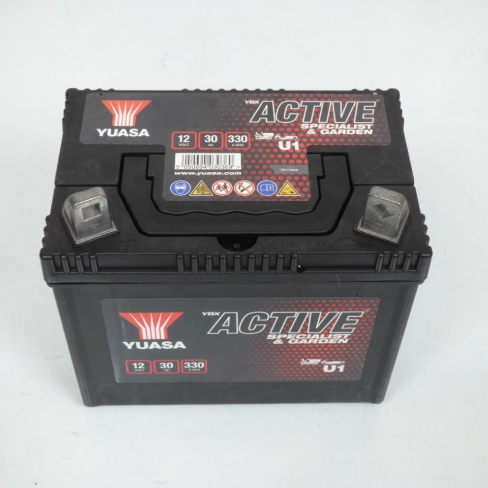 Batterie SLA Yuasa U1 / 12V 30Ah pour motoculture Neuf