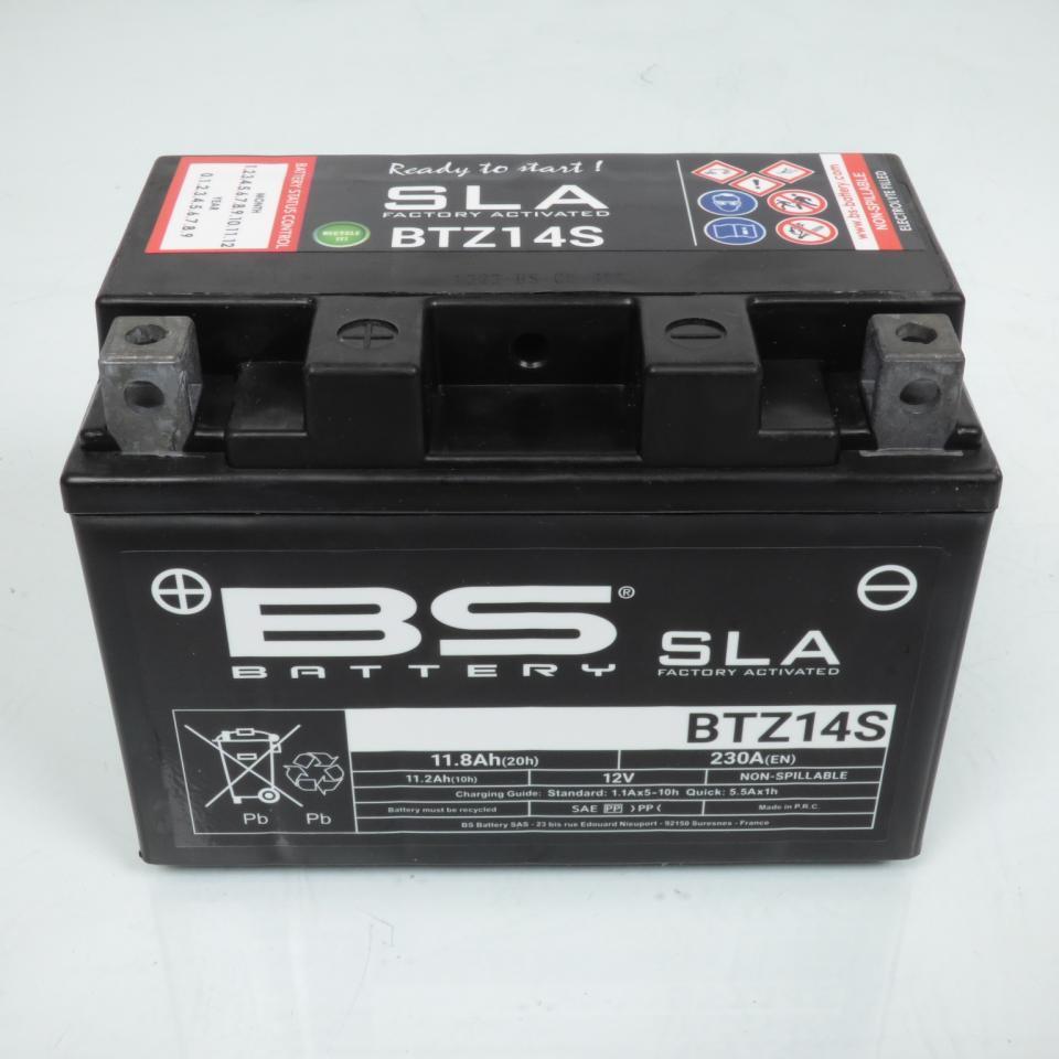 Batterie SLA BS Battery pour Moto Honda 1200 Vfr X Crosstourer 2012 à 2017 YTZ14-S / 12V 11.2Ah Neuf