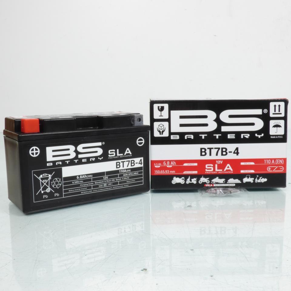 Batterie SLA BS Battery pour Moto Suzuki 400 DRZ S 2000 à 2012 YT7B-BS Neuf