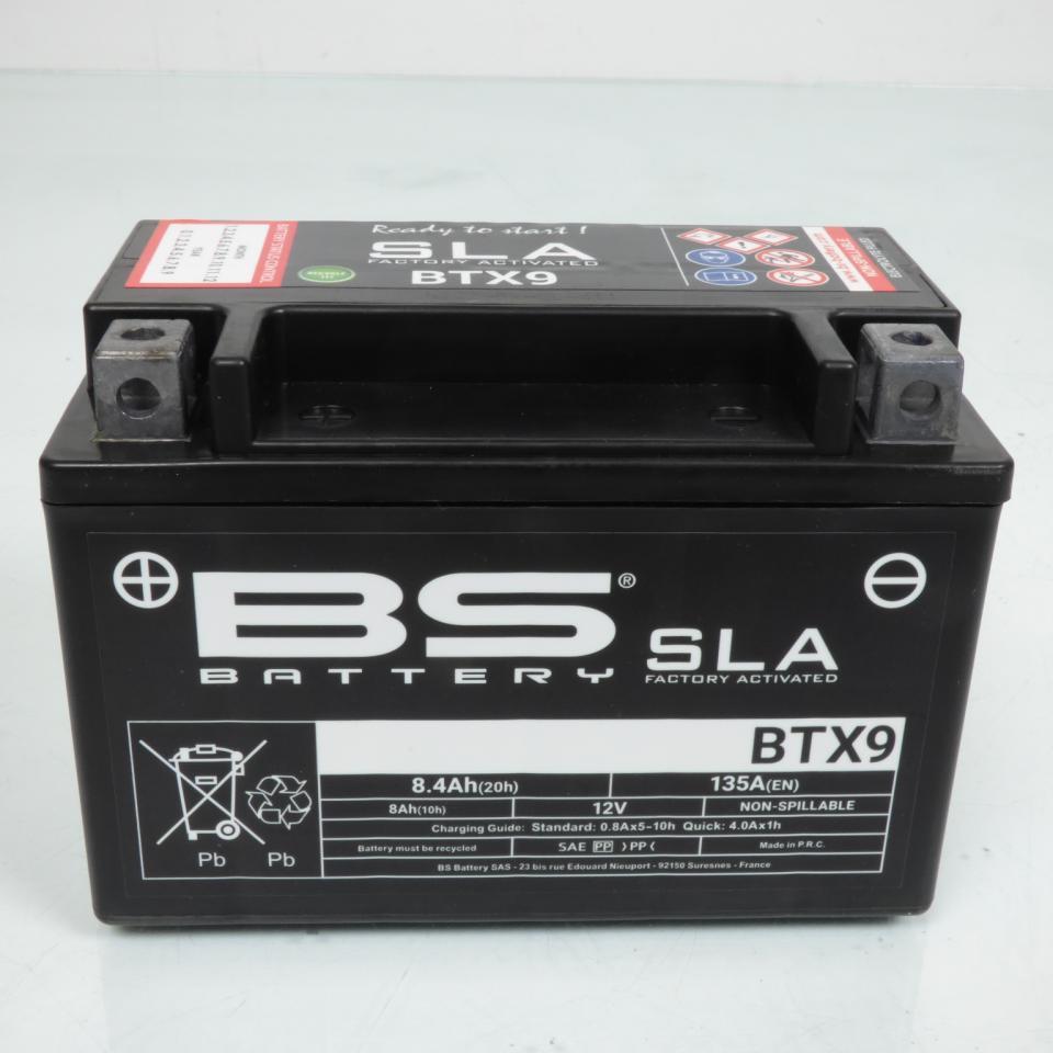 Batterie SLA BS Battery pour Quad Aeon 180 Cobra 4X2 2002 à 2004 YTX9-BS / 12V 8Ah Neuf