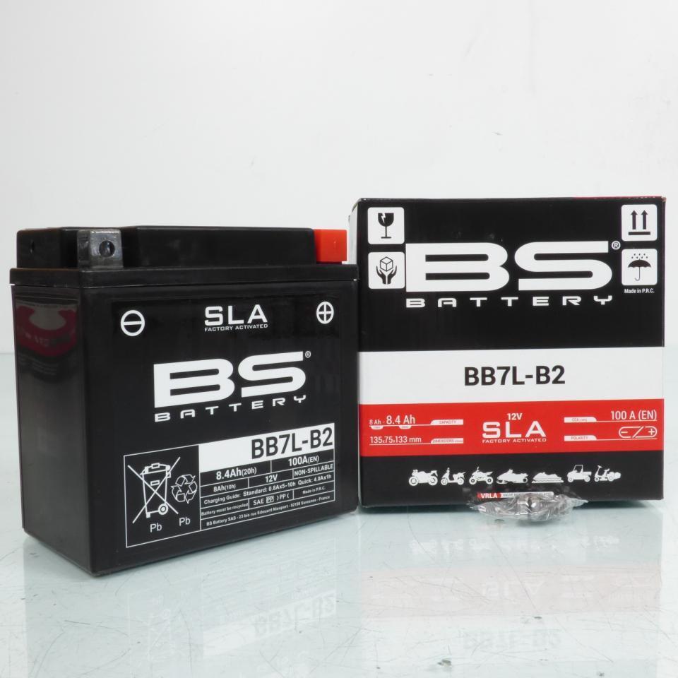 Batterie SLA BS Battery pour Scooter Peugeot 50 Jet C-Tech 2007 à 2014 YB7L-B2 / 12V 8Ah Neuf