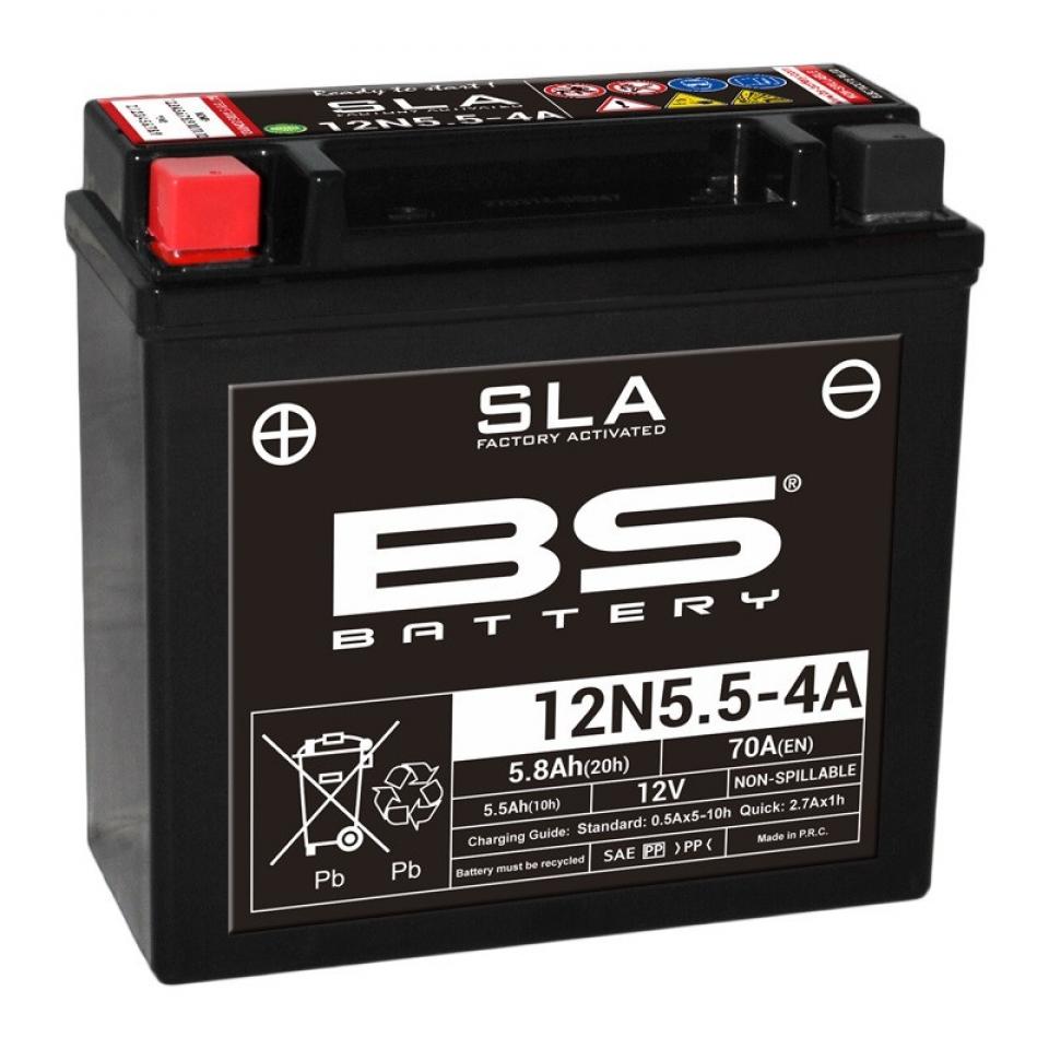 Batterie SLA BS Battery pour auto 12N5.5-4A / 12V 5.8Ah Neuf
