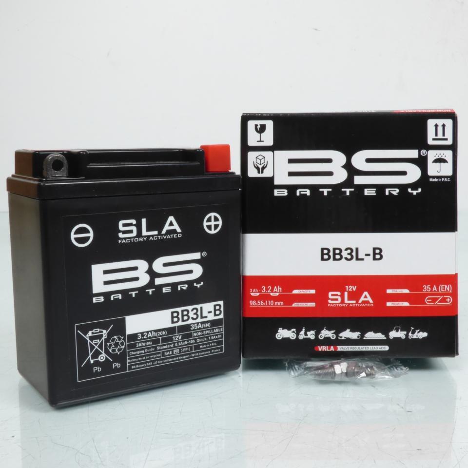 Batterie SLA BS Battery pour Moto Yamaha 125 Dt Lc 1984 YB3L-B / 12V 3Ah Neuf