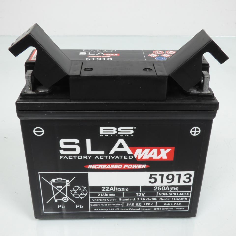 Batterie SLA BS Battery pour moto BMW 1200 K Gt Abs 2003 à 2005 51913 / 12V 19Ah Neuf