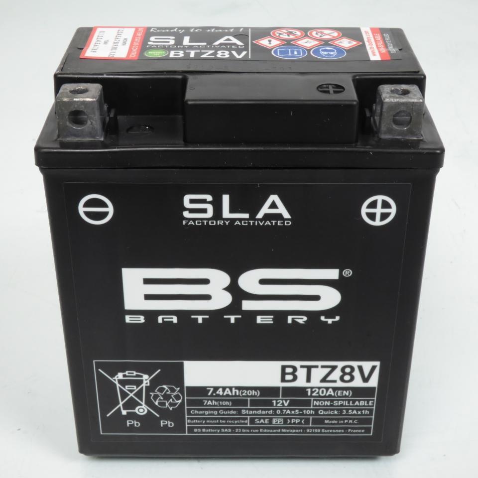 Batterie SLA BS Battery pour Scooter Honda 125 Sh I D Etrier 3 Pistons 2017 à 2019 Neuf