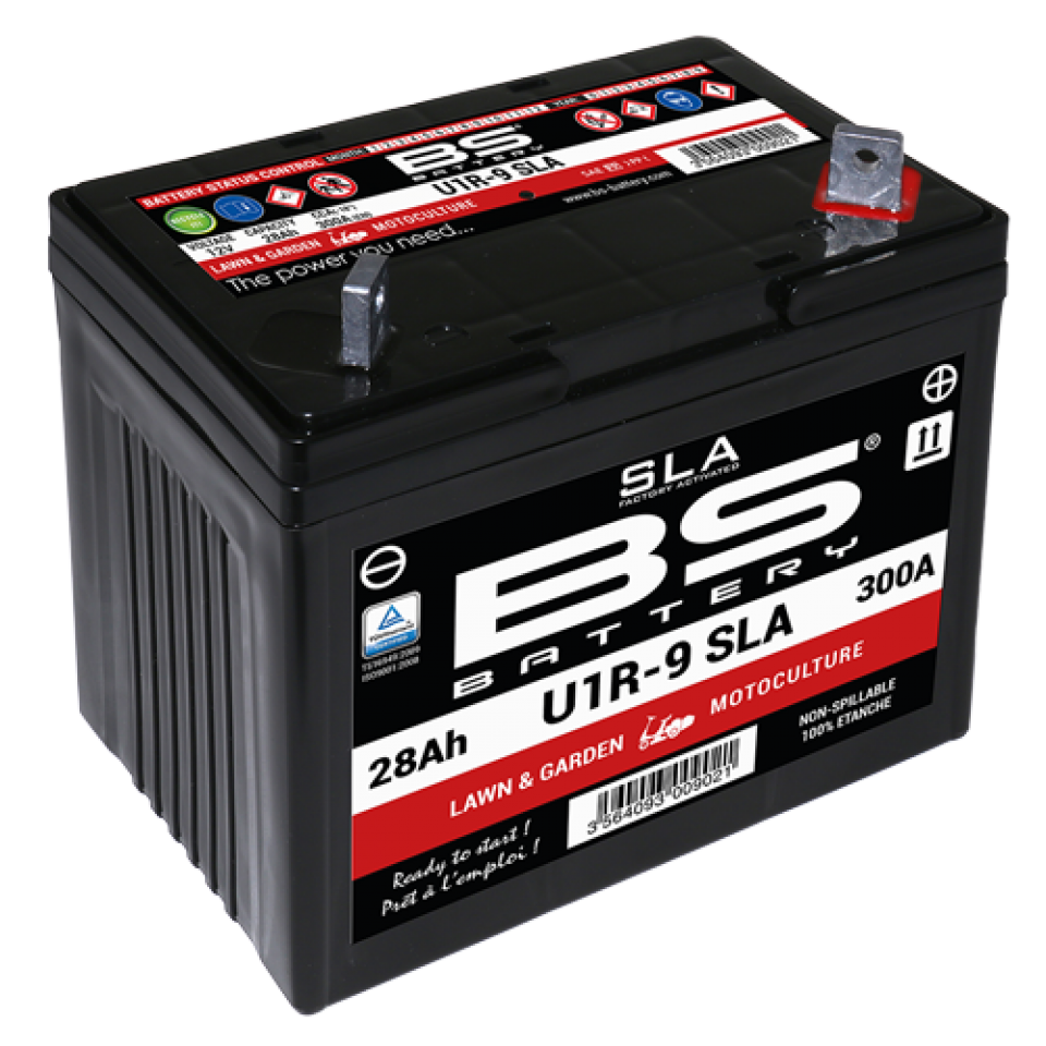 Batterie SLA BS Battery pour auto U1R-9 / 12V 28Ah Neuf