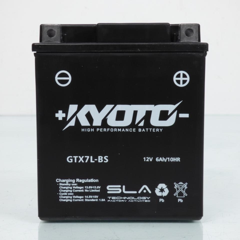 Batterie SLA Kyoto pour pour Scooter Suzuki 110 Uk Address Ne 2015 à 2017 YTX7L-BS / 12V 6Ah Neuf