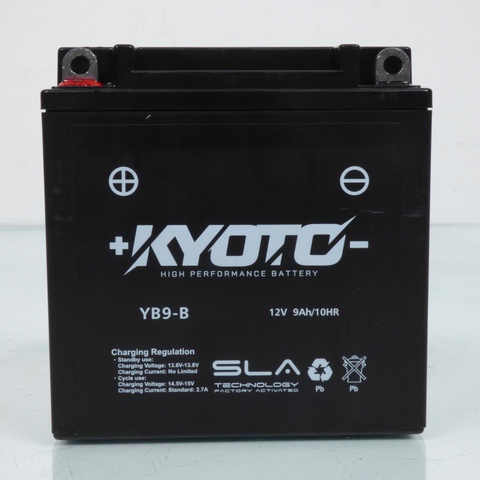 Batterie SLA Kyoto pour Moto Honda 250 Cb Rs Cd 6Vis 1982 à 1983 Y9B-B / 12V 9Ah Neuf