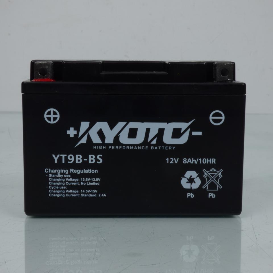 Batterie SLA Kyoto pour Moto Yamaha 660 XTZ tenere 2008 à 2016 YT9B-BS SLA / 12V 8Ah Neuf