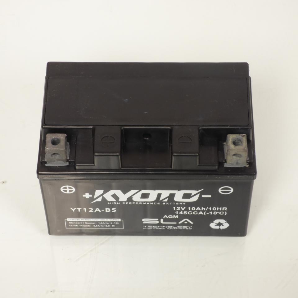 Batterie SLA Kyoto pour Moto Kawasaki 1000 ZZR 2014 à 2016 YT12A-BS / 12V 10Ah Neuf