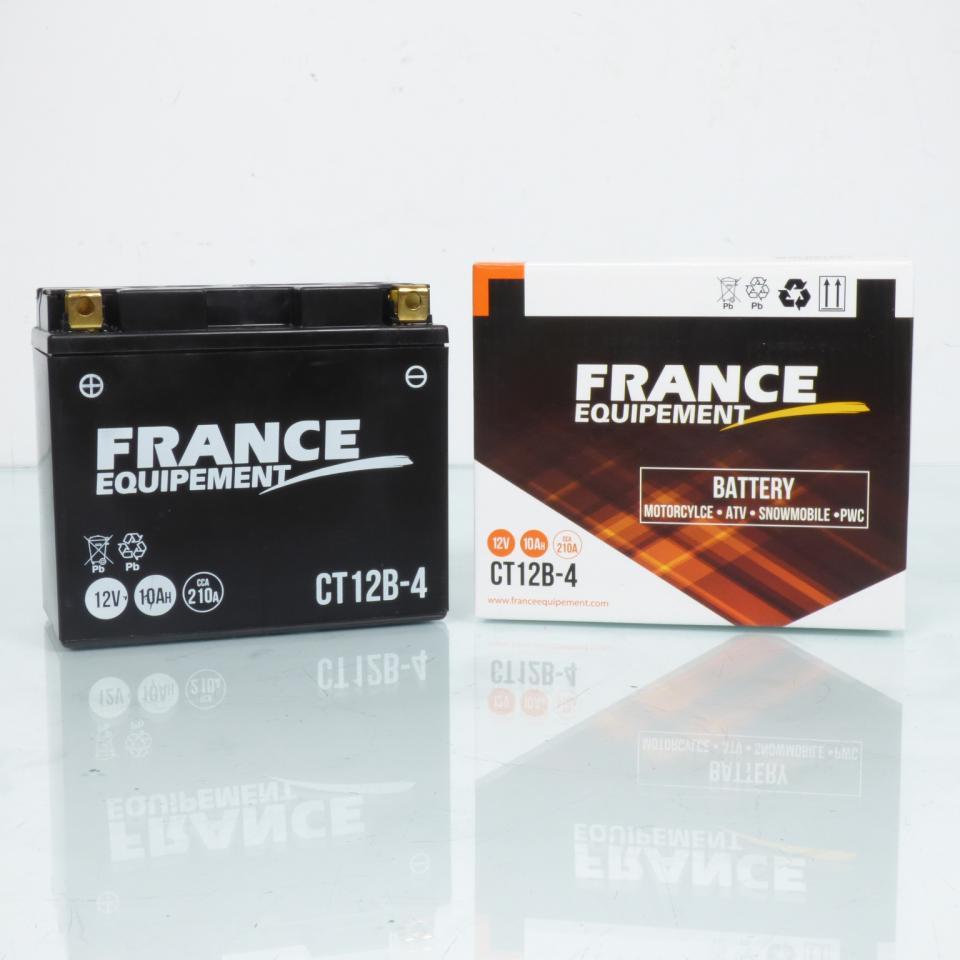 Batterie SLA France Equipement pour Moto Ducati 620 Monster 2002 à 2006 YT12B-4 / 12V 11Ah Neuf