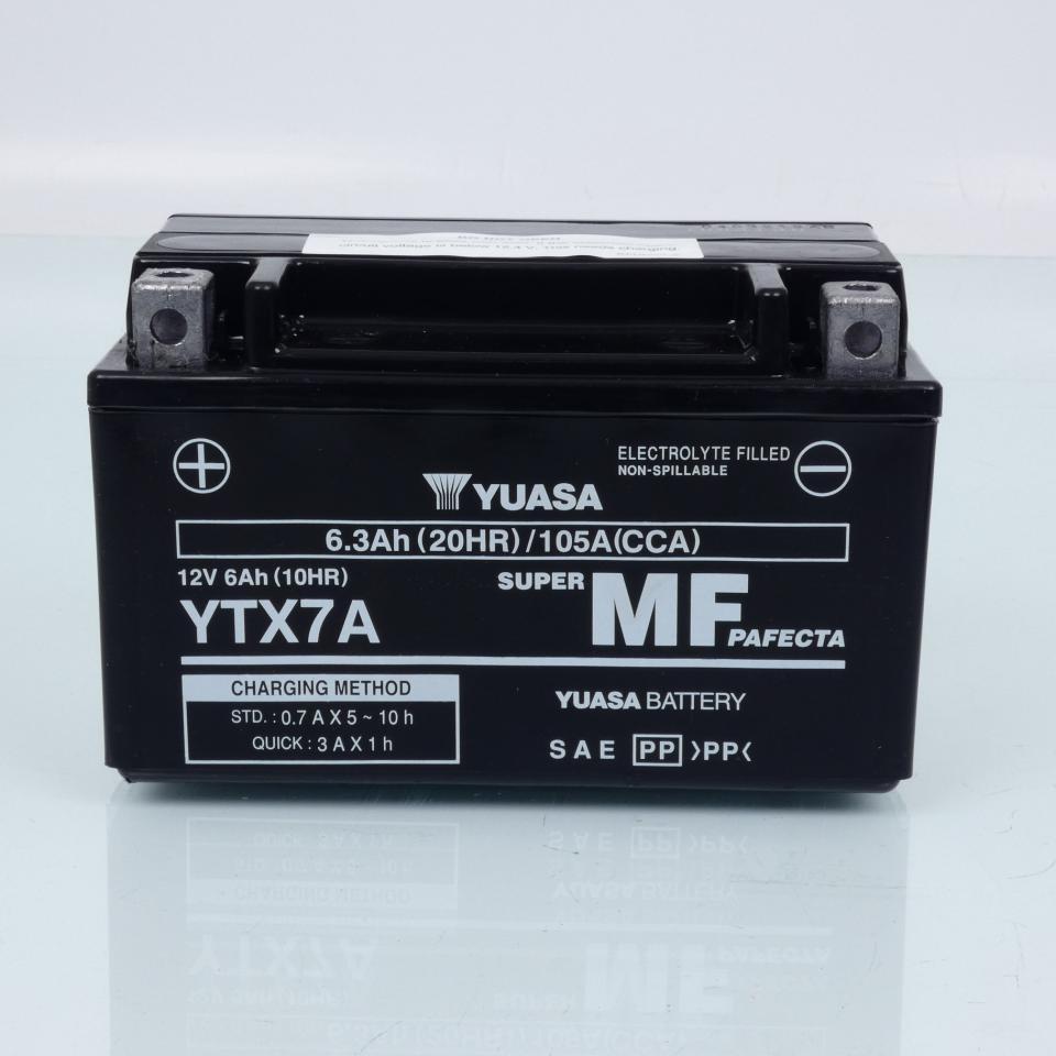 Batterie SLA Yuasa pour Scooter Daelim 125 Ns Otello Dlx 1999 à 2007 Neuf