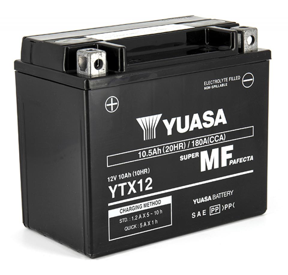 Batterie SLA Yuasa pour Scooter Piaggio 125 Vespa GTS 2007 à 2012 Neuf
