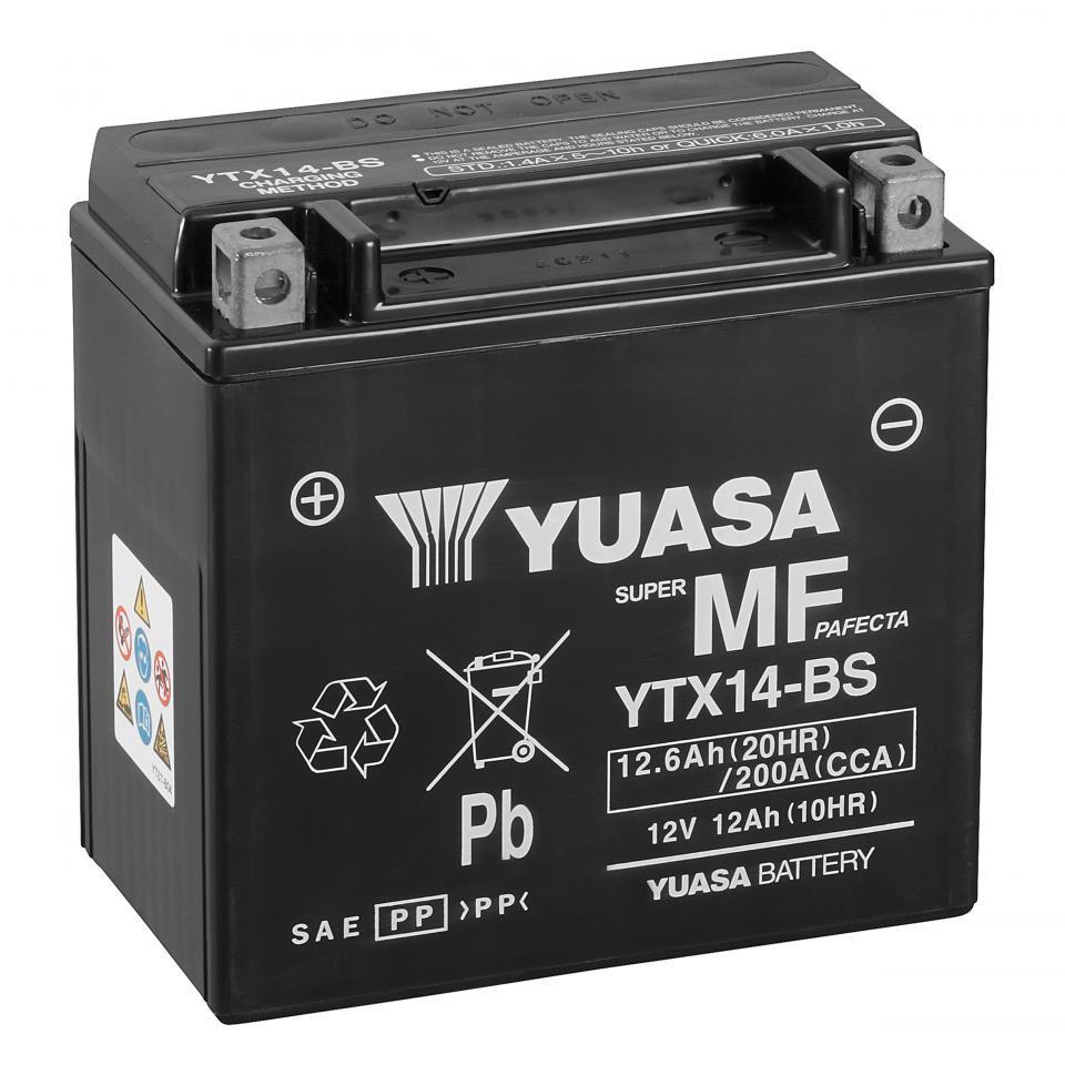 Batterie SLA Yuasa pour Quad Kawasaki 650 KVF Brute Force 4x4 2005 à 2013 Neuf