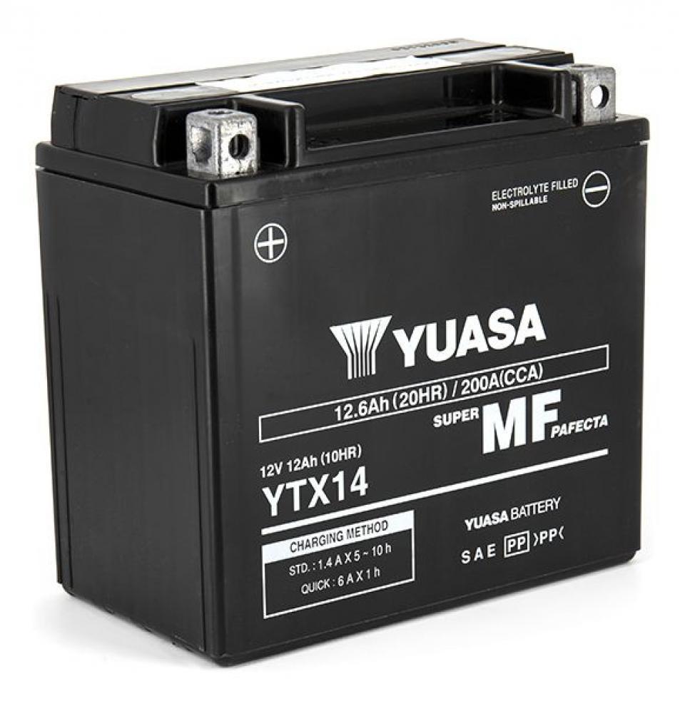 Batterie SLA Yuasa pour Moto ROYAL ENFIELD 650 Continental Twin GT 2019 à 2023 Neuf