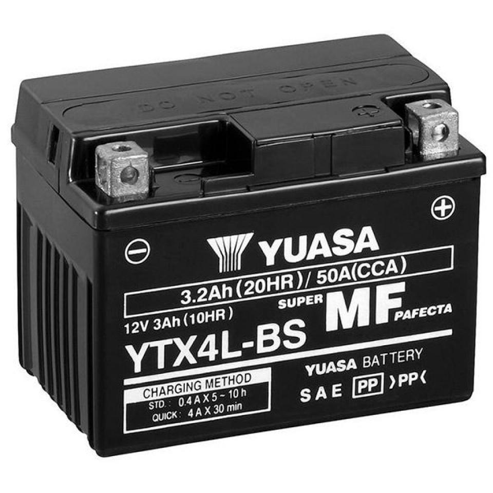 Batterie SLA Yuasa pour Scooter Kymco 50 Scout 1997 YTX4L-BS Neuf