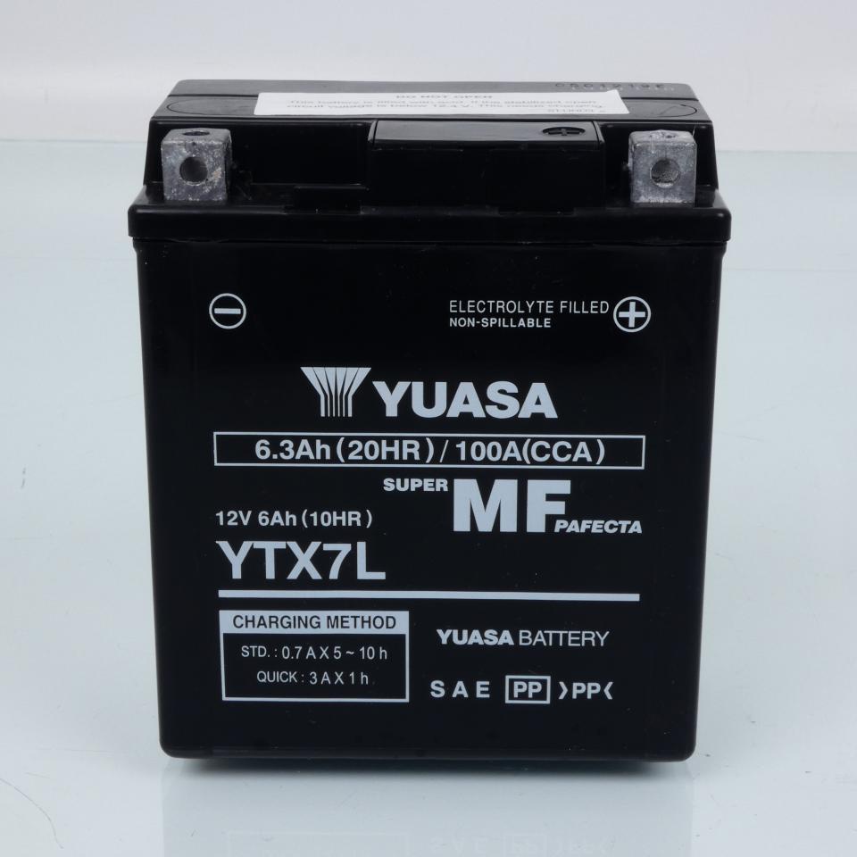 Batterie SLA Yuasa pour Moto Yamaha 125 YBR 2007 à 2013 Neuf