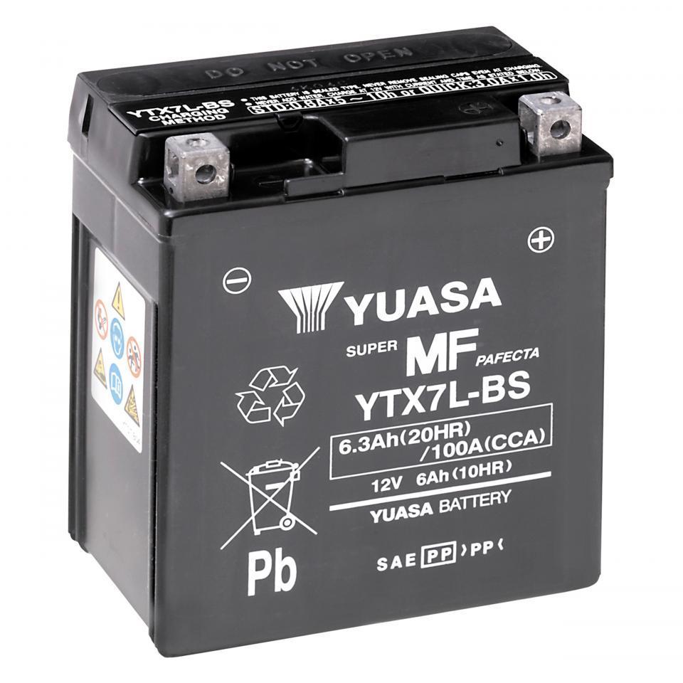Batterie SLA Yuasa pour Moto Yamaha 125 YBR 2007 à 2013 Neuf