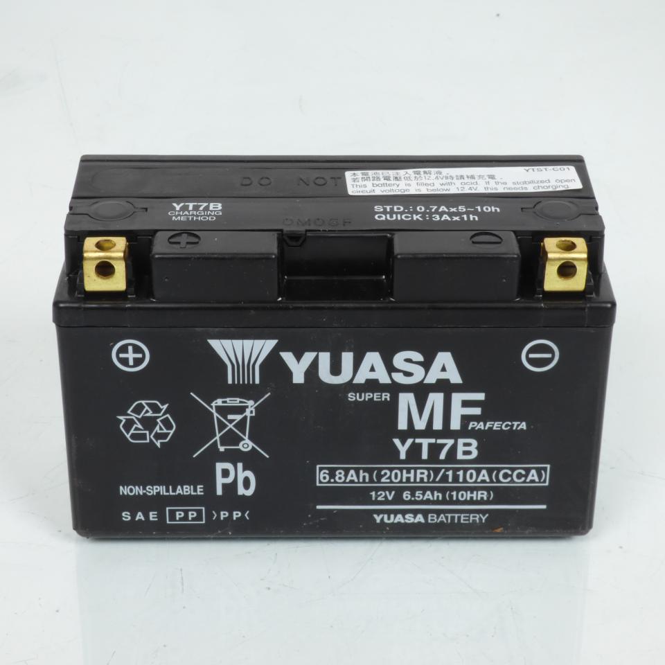Batterie SLA Yuasa pour Scooter Yamaha 125 Yw Bw-S 4T 2010 à 2015 Neuf