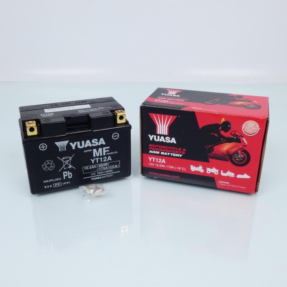 Batterie SLA Yuasa pour Quad SMC 500 Canyon 2009 à 2011 Neuf