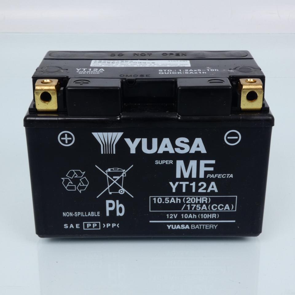 Batterie SLA Yuasa pour Scooter Kawasaki 300 J A12 Ie 4T Euro4 2018 à 2020 Neuf