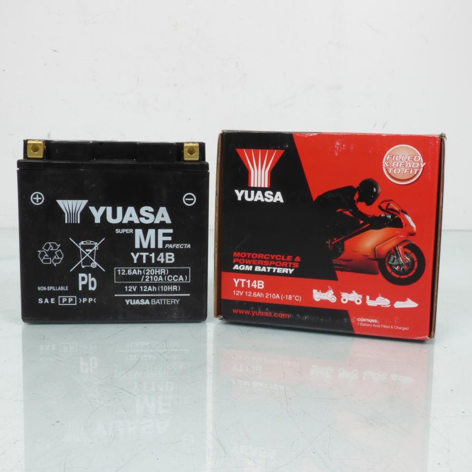 Batterie SLA Yuasa pour Scooter Piaggio 400 X-Evo Après 2007 Neuf