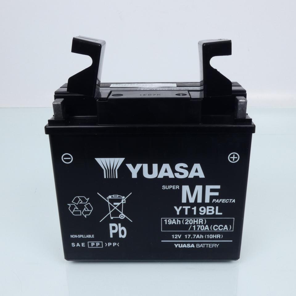 Batterie SLA Yuasa YT19BL-BS YT19BL 12V 19Ah AGM VRLA pour moto scooter Neuf