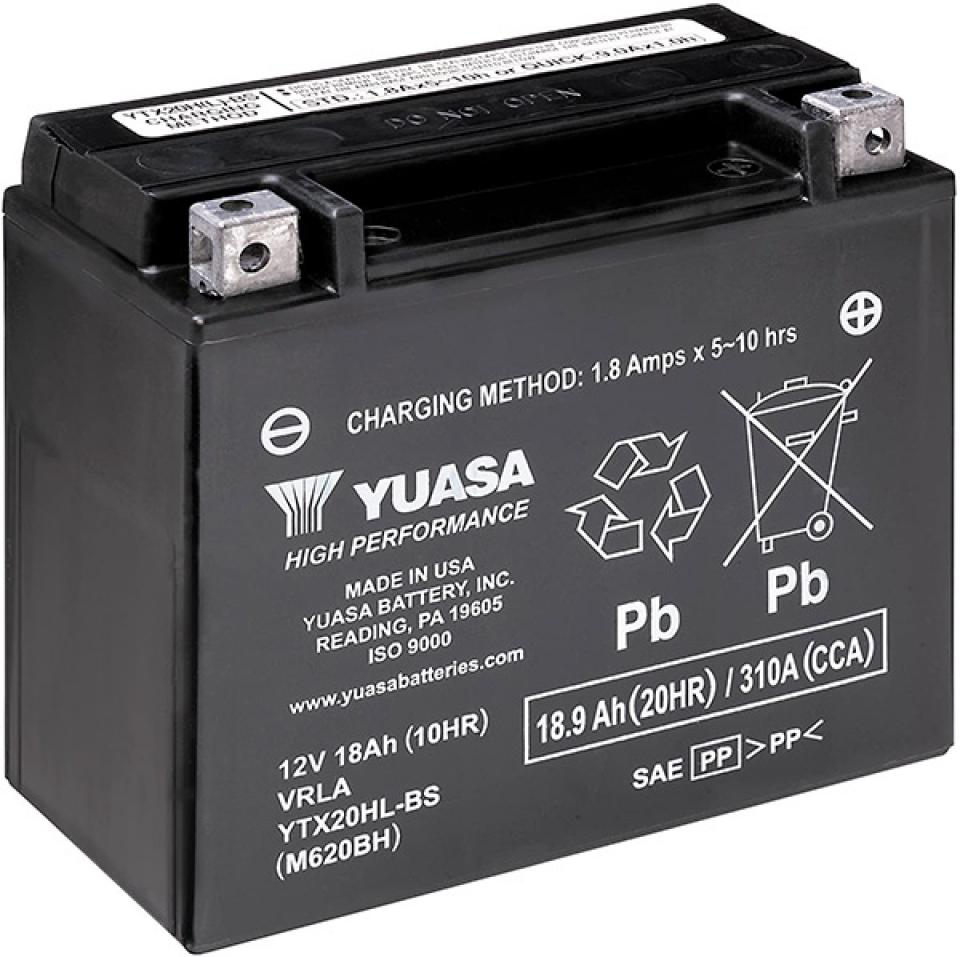 Batterie SLA Yuasa pour Moto Harley Davidson 1250 Vrscdx Night Rod Special 2008 à 2015 Neuf