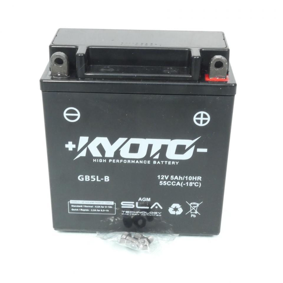 Batterie SLA Kyoto pour Moto Yamaha 600 XTZ tenere 1983 à 1985 YB5L-B / 12V 5Ah Neuf