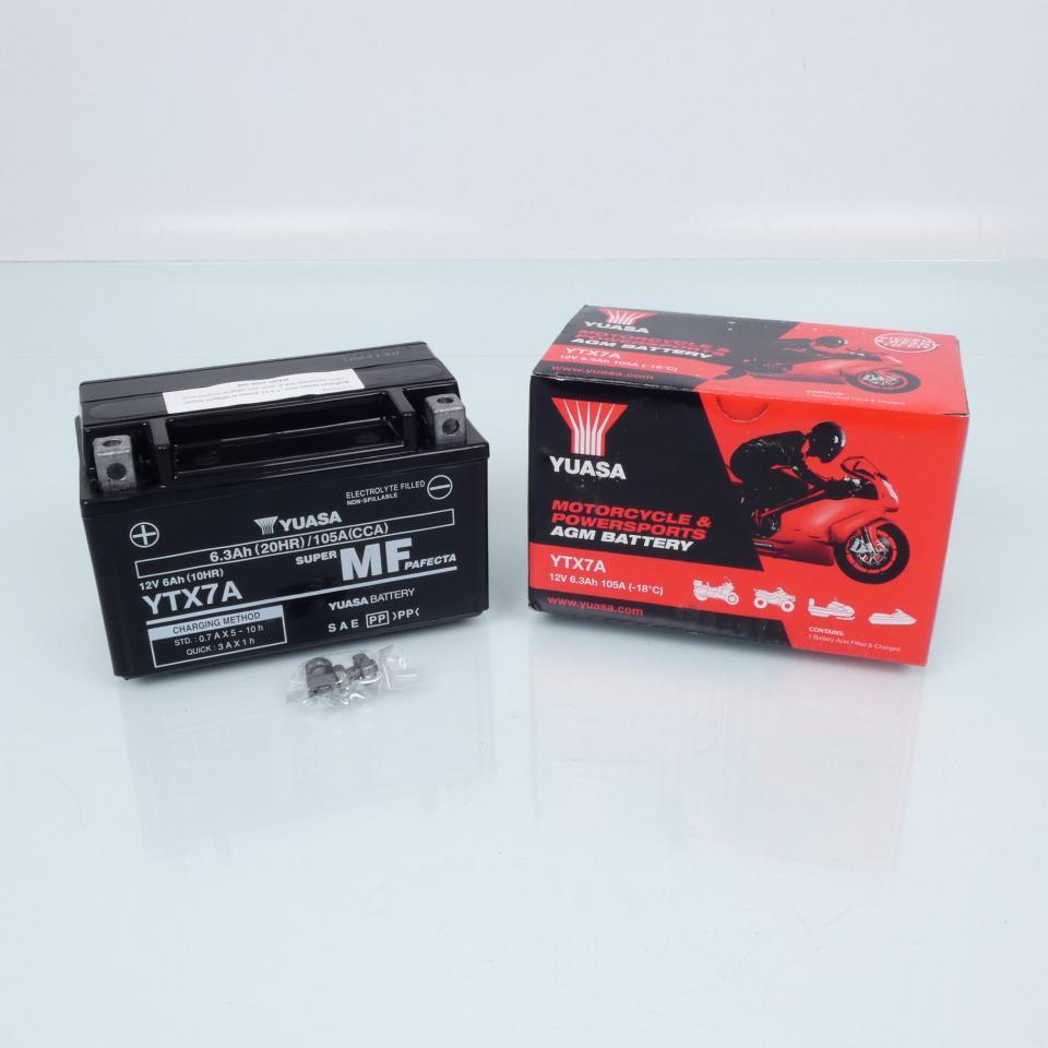 Batterie SLA Yuasa pour Moto Kymco 125 Hipster 2000 à 2005 Neuf
