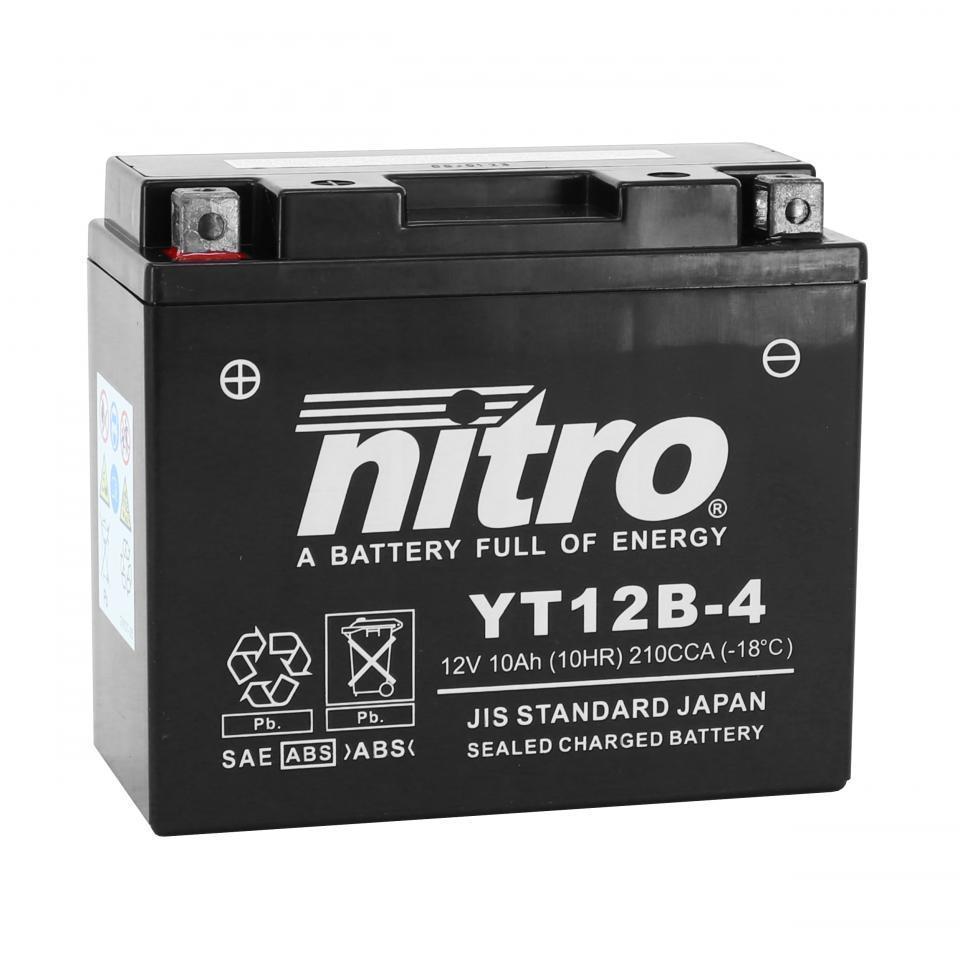 Batterie SLA Nitro pour Moto Kawasaki 600 Zx-6 R Ninja 1993 à 1997 Neuf