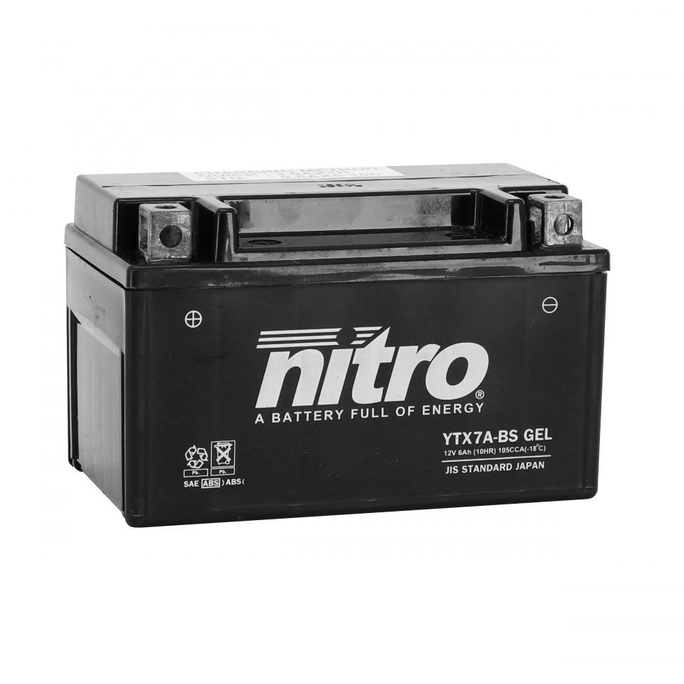 Batterie SLA Nitro pour Moto Triumph 675 Daytona 2006 à 2007 Neuf