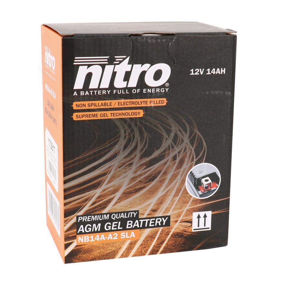 Batterie SLA Nitro pour Scooter Aprilia 500 Atlantic 2001 à 2004 Neuf