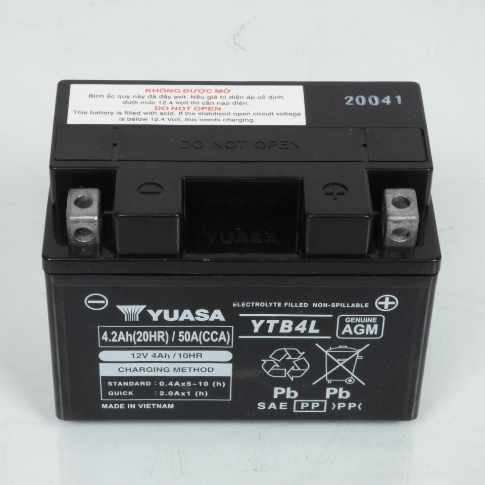Batterie SLA Yuasa pour Scooter Kymco 50 Super 9 2003 à 2004 Neuf
