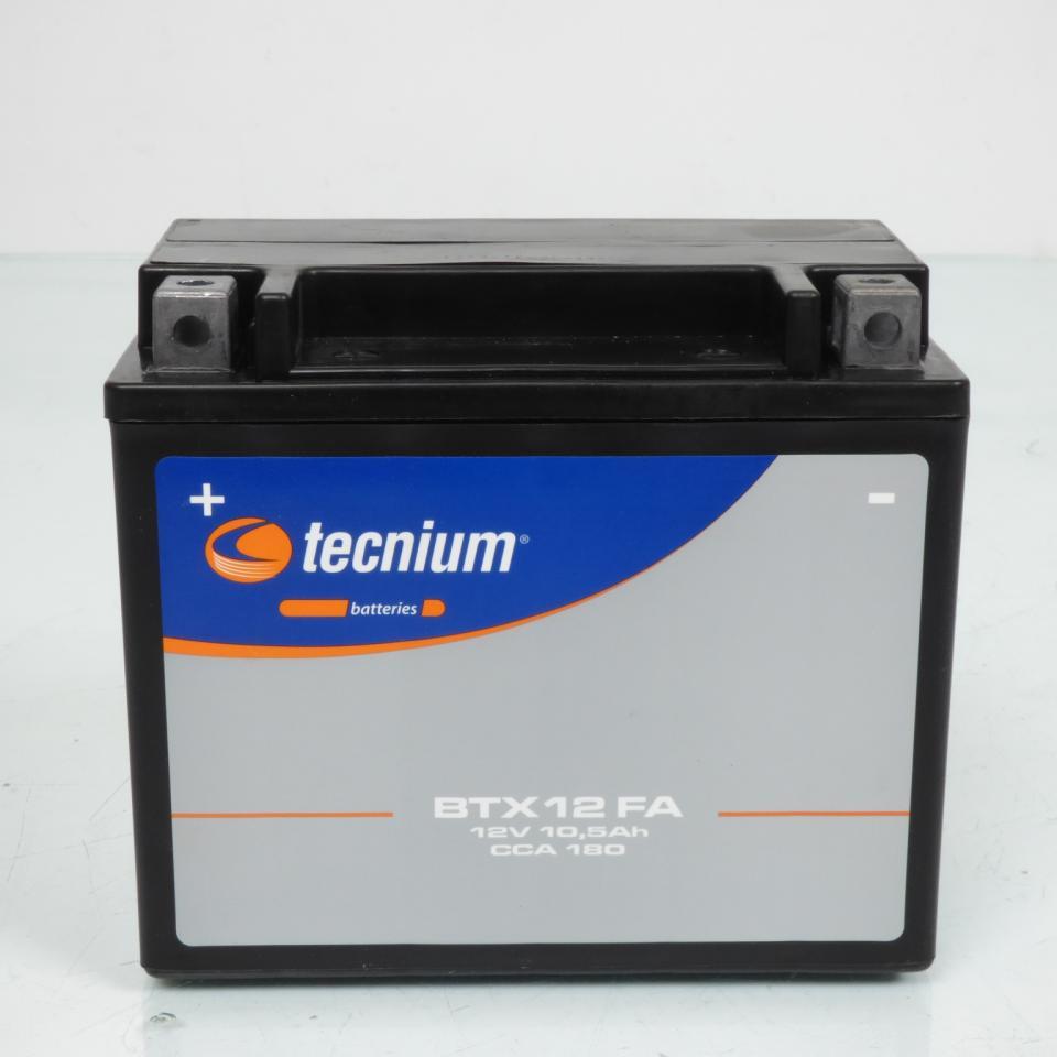 Batterie SLA Tecnium pour quad Aeon 220 Cobra 2006 à 2010 YTX12 / 12V 10.5Ah Neuf