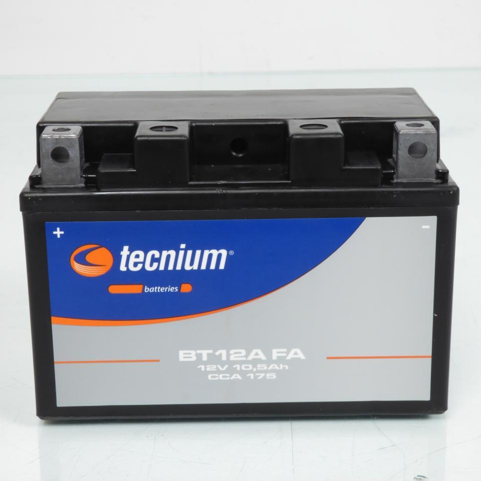 Batterie SLA Tecnium pour Moto Suzuki 650 Sv S 1999 à 2002 YT12A-BS / 12V 10Ah Neuf