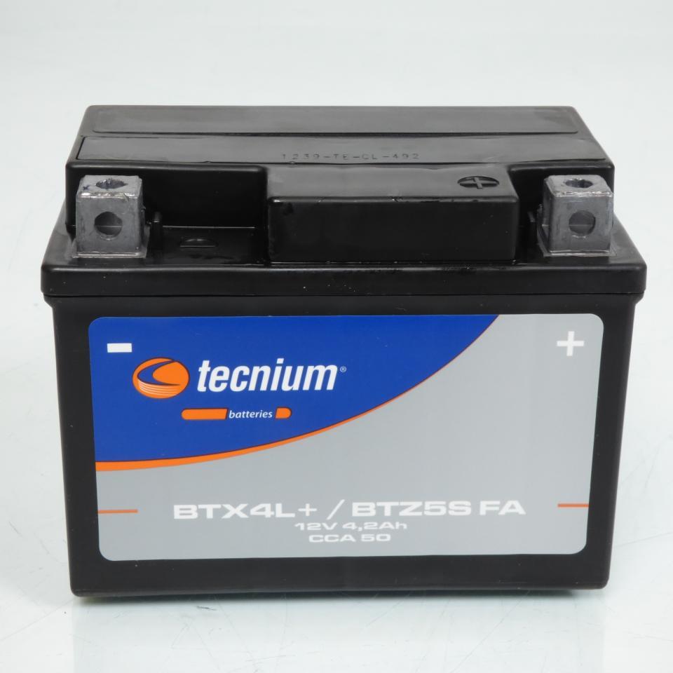 Batterie SLA Tecnium pour Moto KTM 250 Freeride R 2T 2014 à 2015 YTX4L-BS / 12V 3Ah Neuf