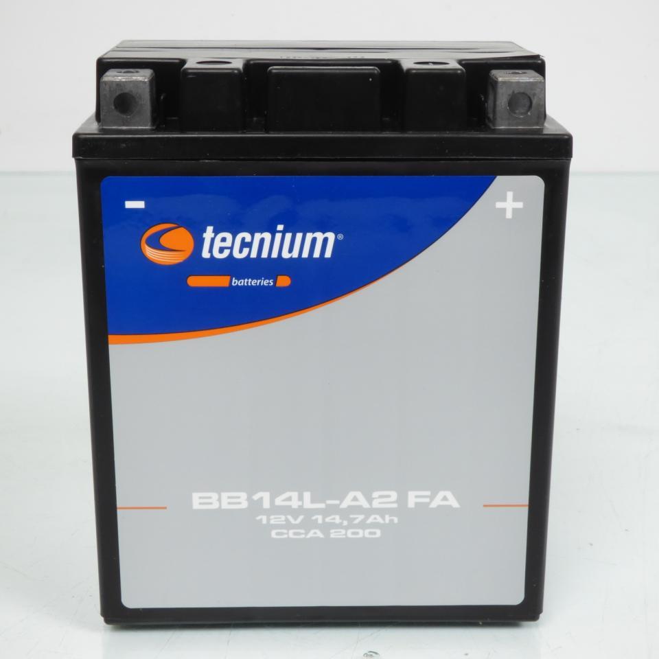 Batterie SLA Tecnium pour Moto Kawasaki 750 GPZ Turbo 1984 à 1987 YB14L-A2 / 12V 14Ah Neuf