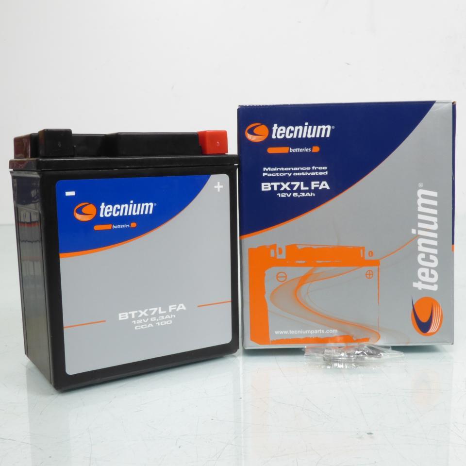 Batterie SLA Tecnium pour Scooter Malaguti 160 Blog 2009 à 2012 YTX7L-BS / 12V 6Ah Neuf