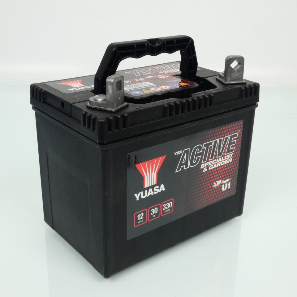 Batterie SLA Yuasa U1 / 12V 30Ah pour motoculture tondeuse Neuf