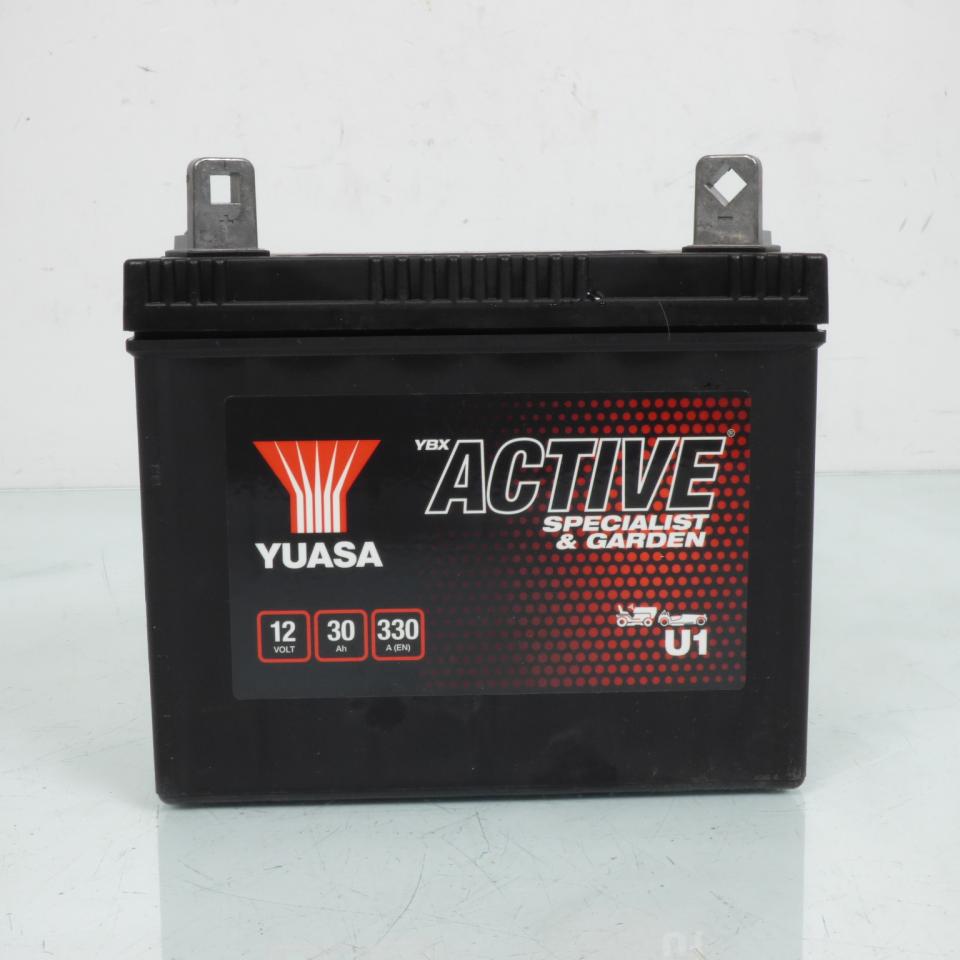 Batterie SLA Yuasa U1 / 12V 30Ah pour motoculture tondeuse Neuf