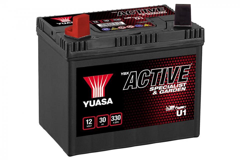 Batterie SLA Yuasa U1 / 12V 30Ah pour motoculture tondeuse Neuf