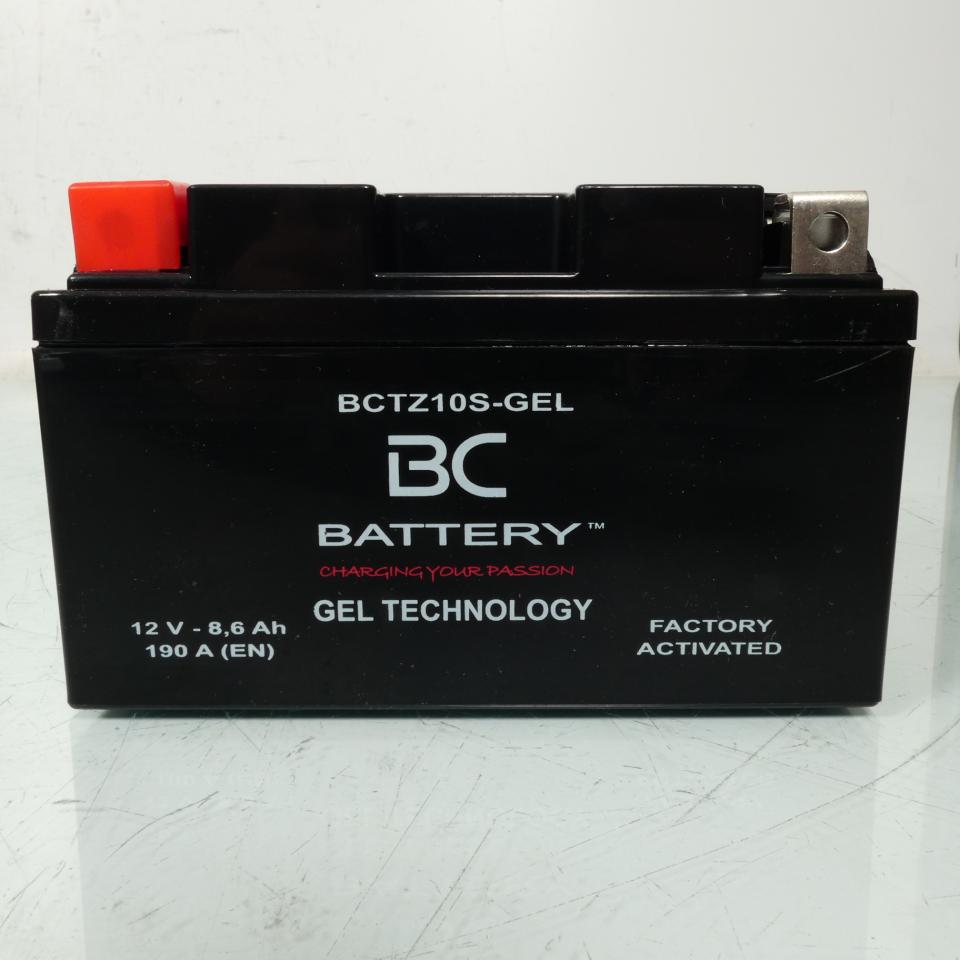 Batterie SLA BC Battery pour Moto KTM 640 LC4 SM 2003 à 2006 YTZ10S / 12V 8.6Ah Neuf