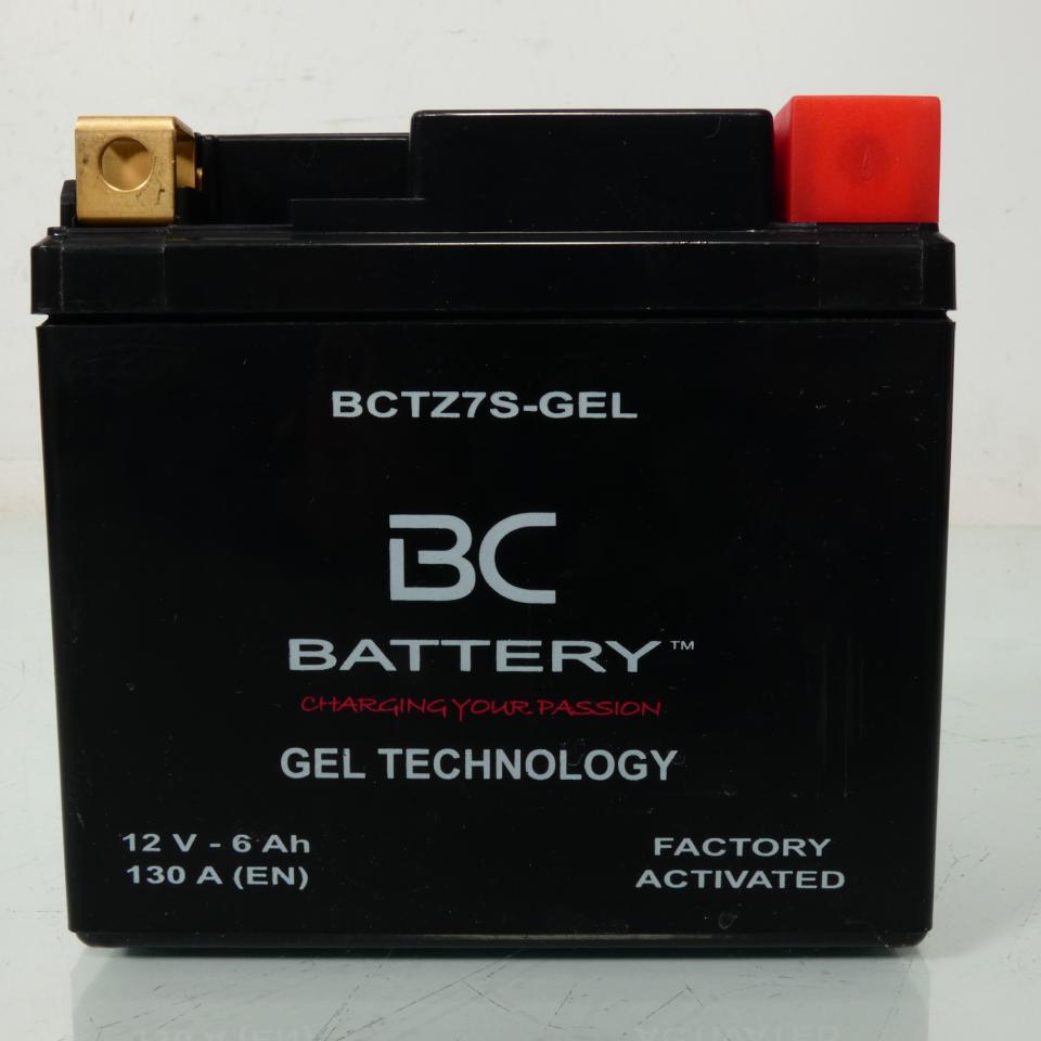 Batterie SLA BC Battery pour Moto Husaberg 570 FS 2010 à 2011 YTZ7S / 12V 6Ah Neuf
