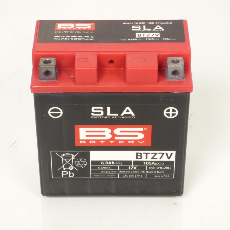 Batterie SLA YTZ7V BS Battery pour scooter Yamaha 125 N-MAX 2015-2025 12V 6.8Ah